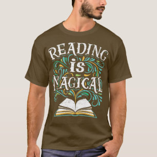 Bookish Bookworm Reading Is Magical Book Lovers Te T-Shirt
