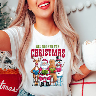  Bookish Christmas Book Club Shirt