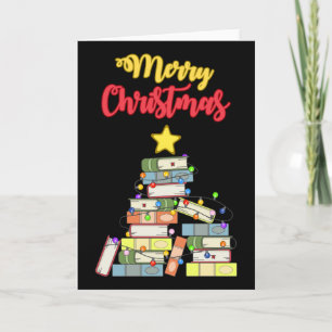 Bookish Christmas Tree I Card