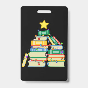 Bookish Christmas Tree II Badge