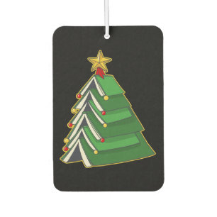 Bookish Christmas Tree IV Air Freshener
