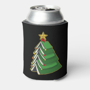 Bookish Christmas Tree IV Can Cooler