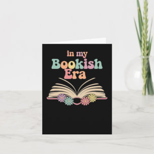Bookish Era Aesthetic – Cute Reading Lover Design Card