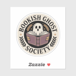 Bookish Ghost Society - Cozy Spooky Badge