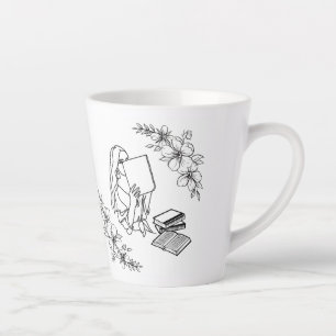 "Bookish Girl" Latte Mug