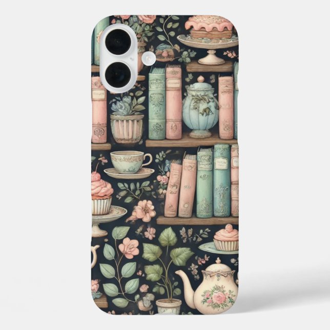 bookish-pattern Case-Mate iPhone case (Back)