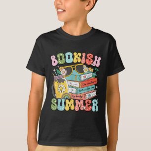 Bookish Summer Trendy Love Reading For Bookworm  T-Shirt