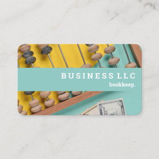 Bookkeeper Accountant Business Card