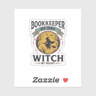Bookkeeper by Day Witch by Night Vintage Shirt Des