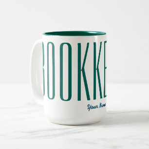 "BOOKKEEPER" Two-Tone COFFEE MUG