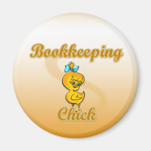 Bookkeeping Chick Magnet