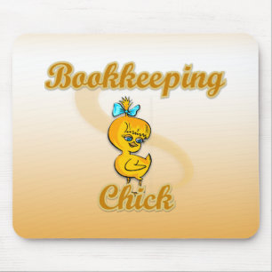 Bookkeeping Chick Mouse Pad
