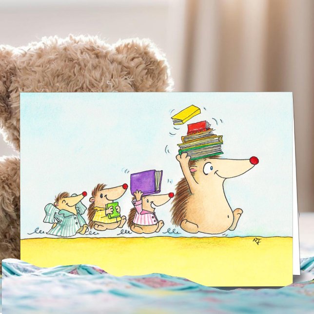 Booklover Bedtime Story card (Creator Uploaded)