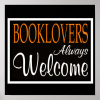 Booklovers Always Welcome Poster