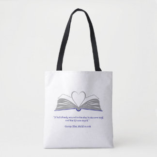 booklovers tote bag
