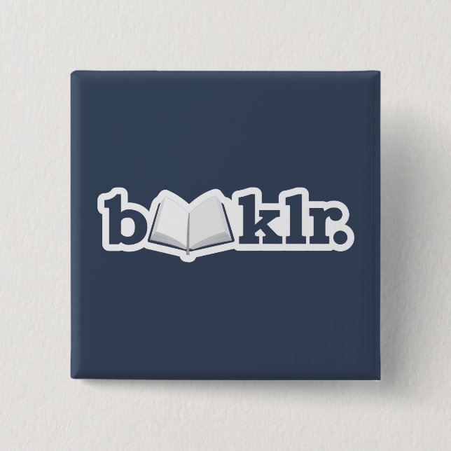 Booklr Logo Button (Front)