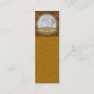 BOOKMARK - Add Your Photo Template Mini Business Card