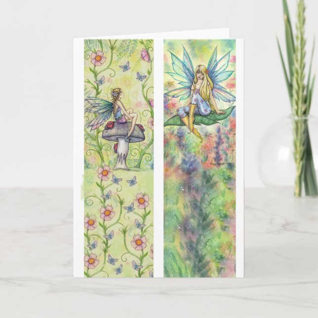Bookmark card A Happy Place and Summer Day (Front)
