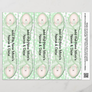 Bookmark Favours for Baby Showers Party Favours Flyer