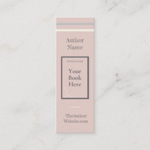 Bookmark for Children's book or Romance Mini Business Card