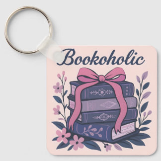 Bookoholic Keychain