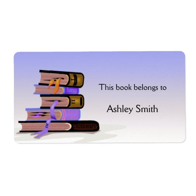 Bookplate Labels (Front)