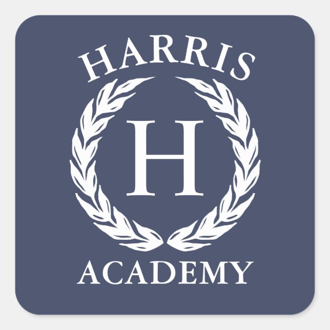 Bookplate livres d'école étiquette personnalisée (Devant)