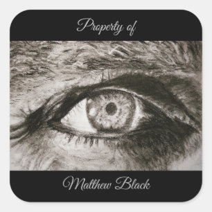 Bookplate Personalized Property Label for Books