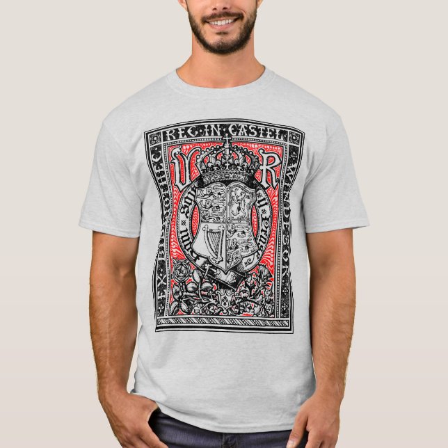 Bookplate Queen Victoria at Windsor Castle T-Shirt (Front)