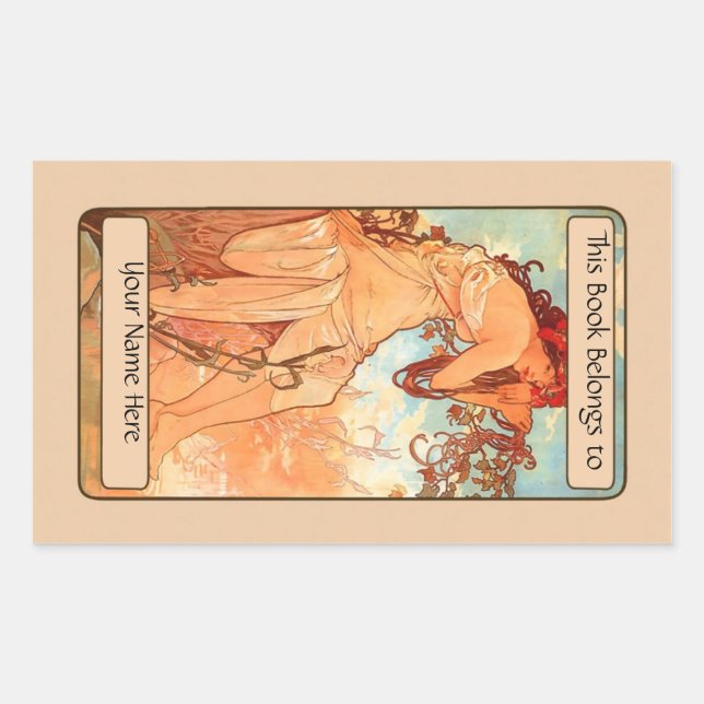 Bookplate Sticker (Front)