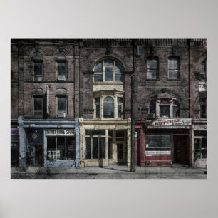 Books and Bistros and Butchers No 9 Old Film Poster