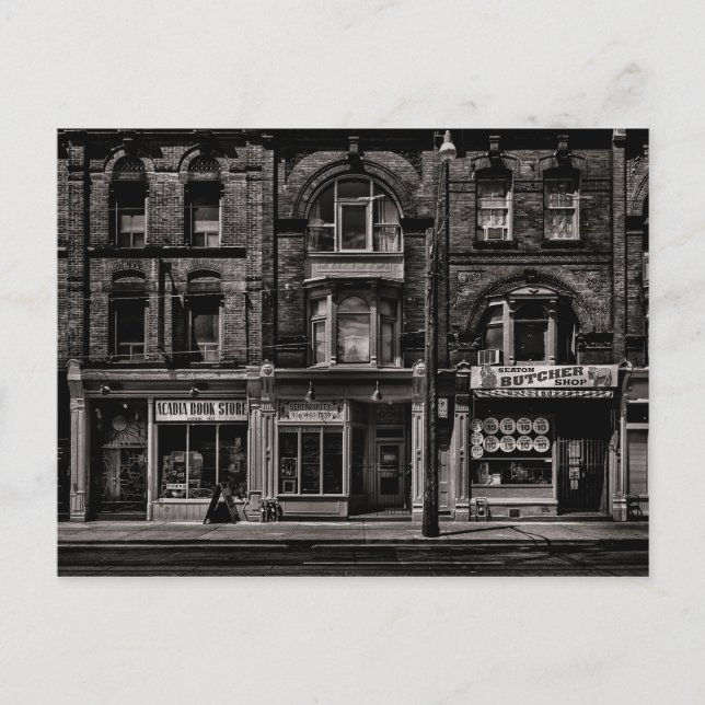 Books and Breaks and Butchers Postcard (Front)