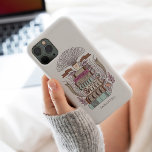 Books and Coffee Lover Personalized iPhone 15 Mini Case<br><div class="desc">Personalized design featuring a hand-drawn illustration of a stack of books and a coffee cup. Perfect for coffee lover bookworms.</div>