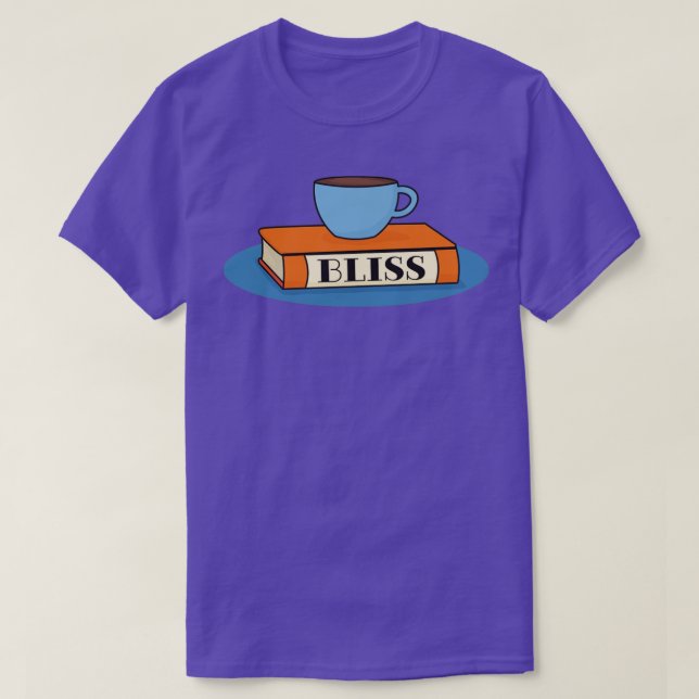 Books and coffee T-Shirt (Design Front)