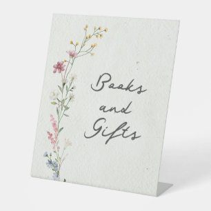 Books and Gifts Pedestal Sign