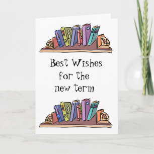 Books and learning card