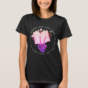 Books Are Like Legs Womans Shirt by M.D. LaBelle
