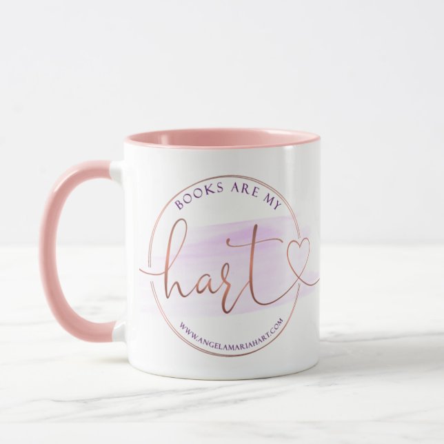 Books Are My Hart Mug (Left)