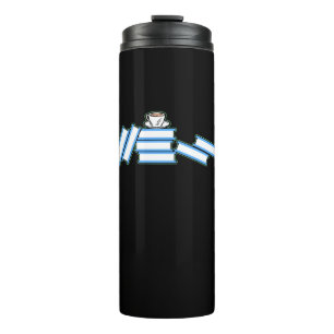 Books - Books and Teacup Thermal Tumbler