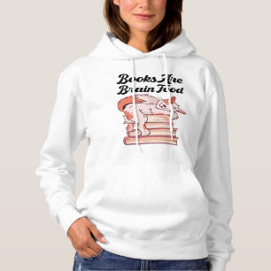 Books - Books Are Brain Food Hoodie