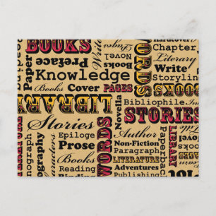 Books Books Books! Postcard