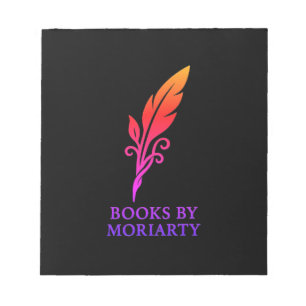 Books By Moriarty note pad ombre