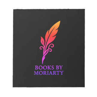 Books By Moriarty note pad ombre