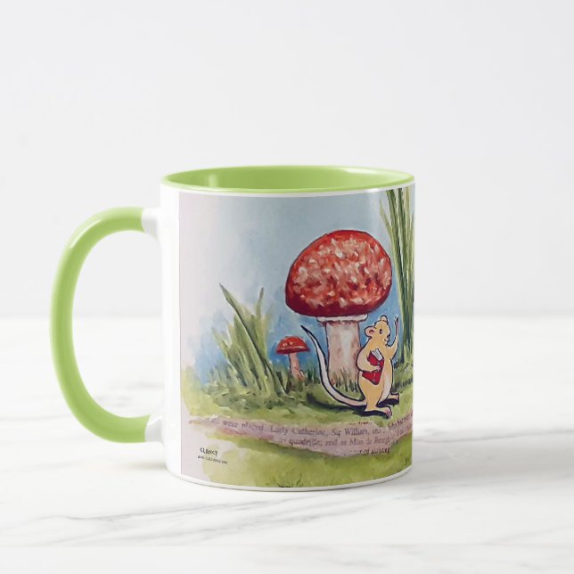 Books By Snail Mug (Left)