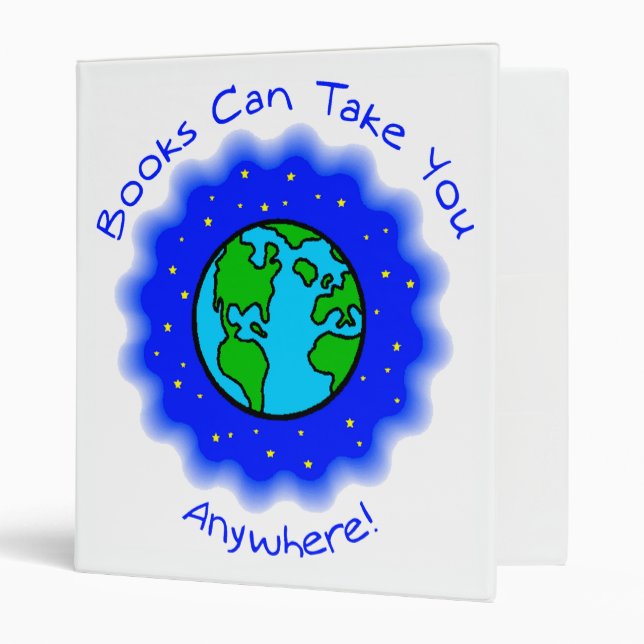 Books Can Take You Binder - 3 sizes (Front/Inside)