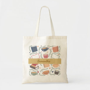 Books, Candles And Tea Tote Bag