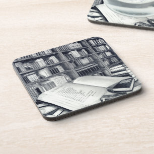 Books Coaster