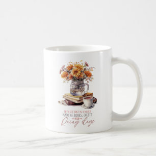 Books, Coffee and Rainy Days Coffee Mug