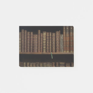 books covers bookcase old library post-it notes