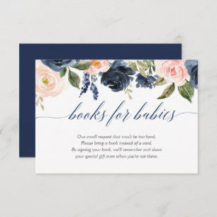 Books for babies twin girls pink blue book request enclosure card